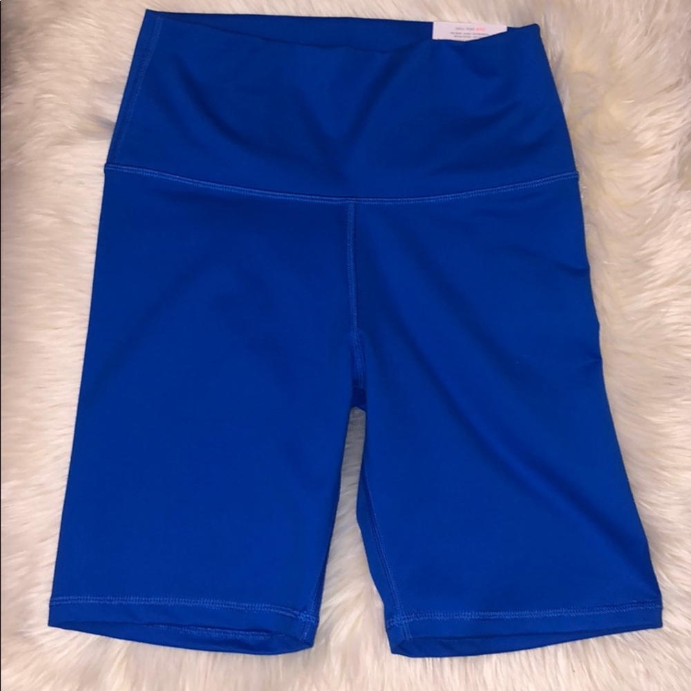 New Aerie blue bike shorts size medium